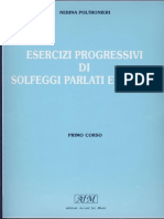 Nerina Poltronieri - Esercizi Progressivi Di Solfeggi Parlati - Corso1
