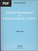 Nerina Poltronieri - Esercizi Progressivi Di Solfeggi Parlati - Corso1