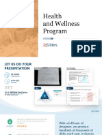 Health and Wellness Program-Creative