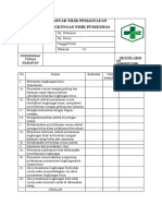 Daftar Tilik Pemantauan Lingkungan Fisik Puskesmas