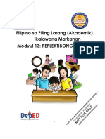 Edited MODYUL 8 REPLEKTIBONG SANAYSAY Piling Larang - Akademik - Q2 - ModULE 13