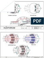 Ground Floor Plan Balcony Plan: Auditorium 1