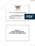 Lecture 1_Project Management Approaches and Processes_2022