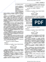 Decreto Nº. 25.75, de 18 de Outubro - Integra Nas Estruturas Do MINT A PIC e Serviços de Migração