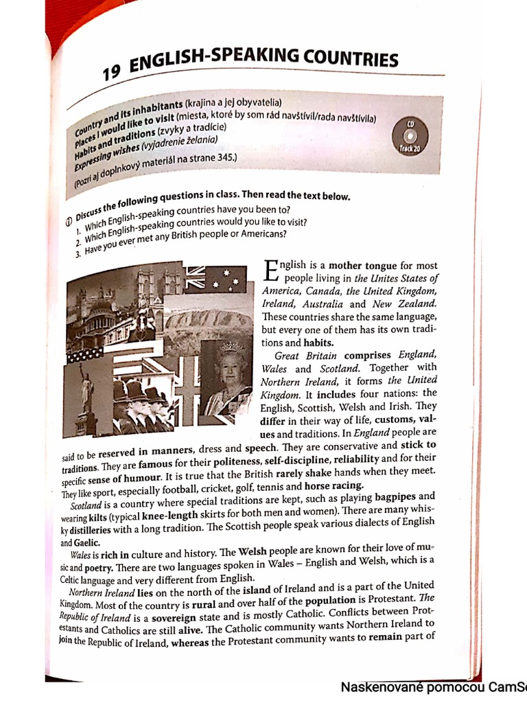 English-Speaking Countries | PDF