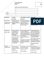 Rúbrica y Autoevaluación