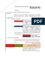 Infrared Thermometer Bluetooth Protocol