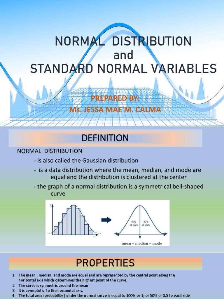 Lesson 3 Normal Distribution | PDF | Normal Distribution | Mean