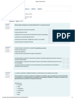 Evaluación Cuestionario