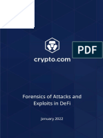 Forensics of Attacks and Exploits in DeFi
