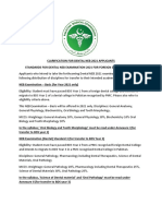 Corrigendum - STANDARDS FOR DENTAL NEB 2021 FOR FOREIGN DENTAL STUDENTS