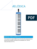 Melódica Manual para La Práctica