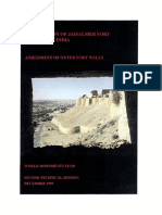 Restoration of Jaisalmer Fort in India