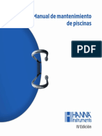 Manual de Mantenimiento de Piscinas - Hanna. IV Edición