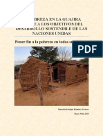 Estrategia para Reducir La Pobreza en La Guajira