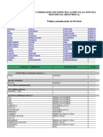 Lista de Variedades de Especies Agricolas Oficialmente Descritas Historica 0 70