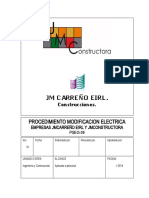PSEG-08. Procedimiento Modificacion Electrica JMC