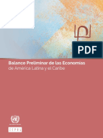 Balance Preliminar de Las Economías de América Latina y El Caribe 2021