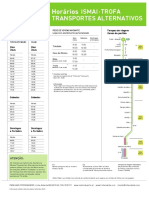 Horarios Transportes Alternativos 2021 Set