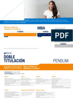 MAIT Doble Titulacion + MBA