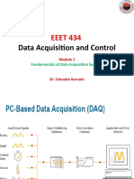 Data Acquisition and Control: EEET 434