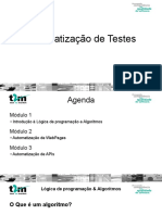 Treinamento IQS T2M - Introdução a Lógica de Programação