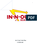In-N-Out Crisis Plan COMM 469