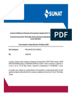 Notificación Resolución Fraccionamiento SUNAT Lima