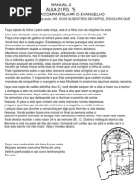 Aula 21 - Aprender a Compartilhar o Evangelho 3