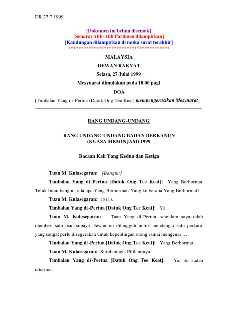 Akta Limitasi  PDF