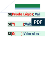 SI ( SI ( SI ( : Prueba Lógica Y O