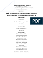Hipertesión Arterial FRM - Informe