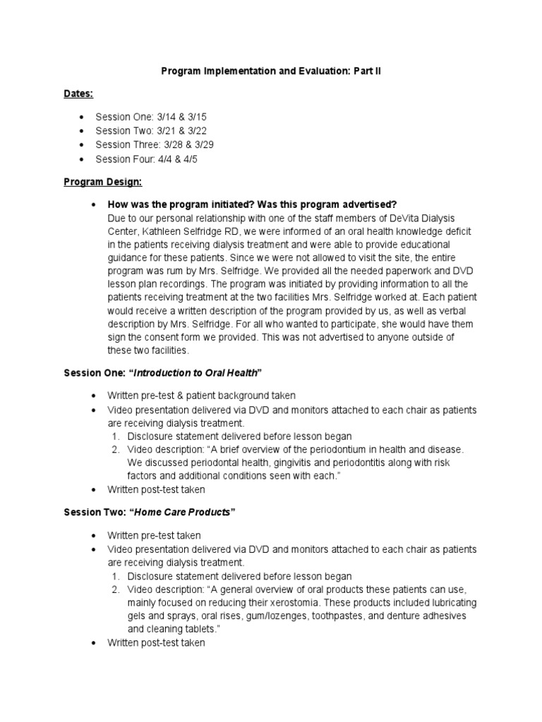 Group Project Part 2 | Download Free PDF | Health Care | Medicine