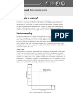 Ecological Sampling