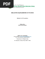 6 Module Mechanics of Fluids (Dynamic Equilibrium)