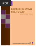 Modelo Educativo Multigrado