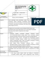 Penerbitan Surat Keterangan Masa Pemantauan Pada Otg