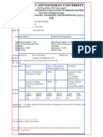 Siksha O Anusandhan University ECE Student CV