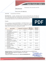 Agua, Lfnea de Conduccidn Y Reservorto Ademas de Otros Actrvos en El Sistema