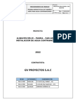 GV - PROC-01 - Procedimiento de Prueba Hidrostatica de Tuberías HDPE para ACI