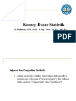 Pertemuan 1 - Konsep Dasar Statistik