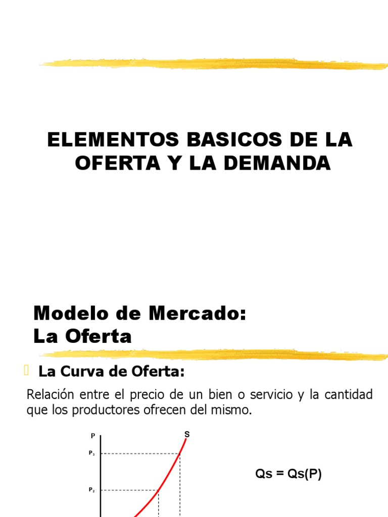 30 Elementos Basicos de La Oferta y La Demanda | PDF | Elasticidad ...