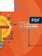 Bases Conceptuales de La Economía Naranja en Colombia