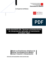 Guía Doc 21-22 Máster NTMACI - Técnicas Contemporáneas (Fagot)