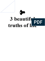 3 Beautiful Truths of Life