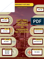 Hotlines Na Dapat Tandaan SA Panahon NG Sakuna