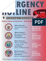 Emergency Hotline Poster