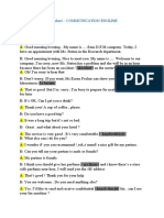 Flowchart - Communication English