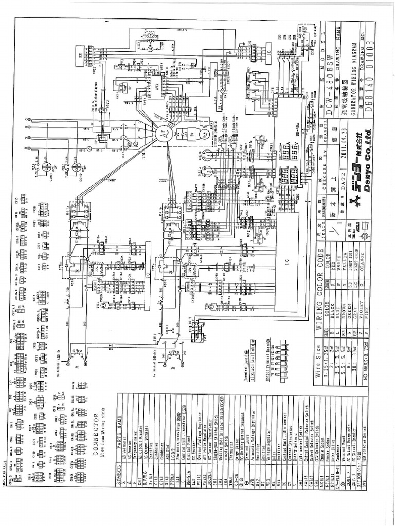 Wiring Diagram of Innovated DCW480ESW PDF