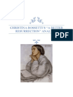Christina Rossetti Poem Analysis